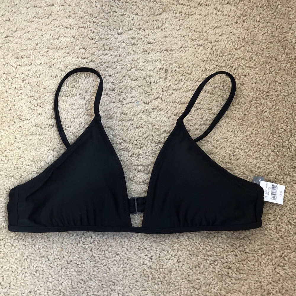 American Eagle Aerie Black Bikini Top